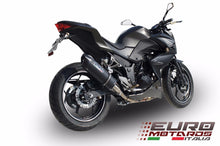 Load image into Gallery viewer, Kawasaki Z300 2014-2016 GPR Exhaust Furore Black Slipon Silencer Muffler New