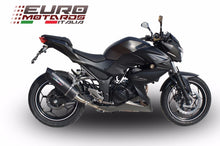 Load image into Gallery viewer, Kawasaki Z300 2014-2016 GPR Exhaust Furore Black Slipon Silencer Muffler New
