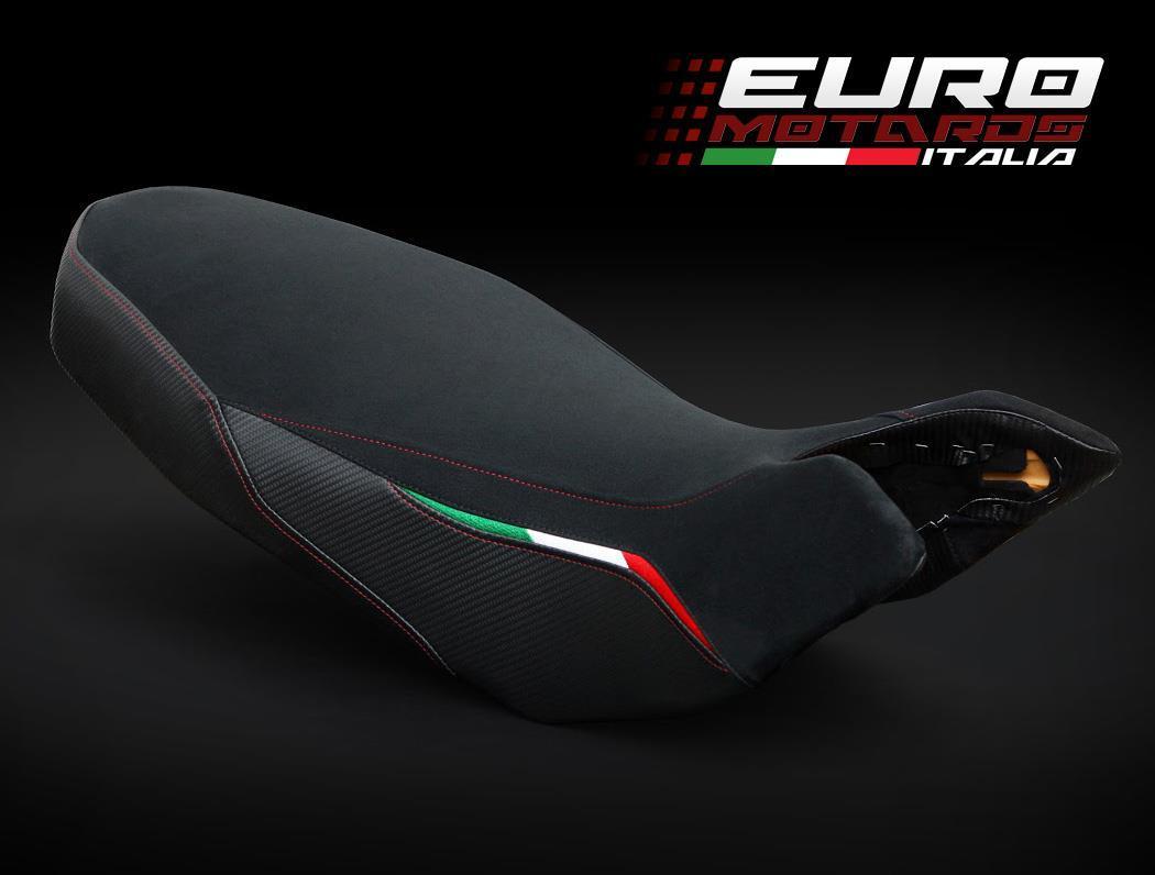 Luimoto Team Italia Suede Seat Cover New For Ducati Hypermotard 796 1100 2007-12