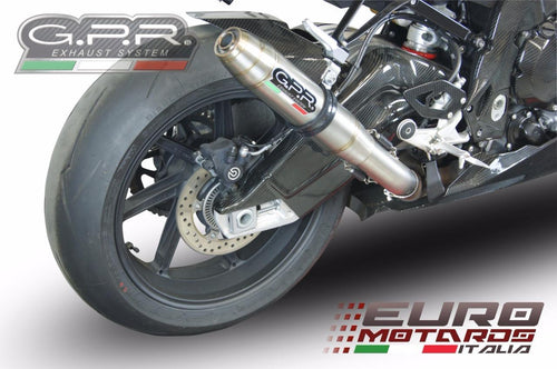 BMW S1000RR 2015-2016 GPR Exhaust Deeptone Slipon Silencer Racing New