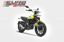 Load image into Gallery viewer, Ducati Scrambler Zard Exhaust Low Mount Slipon Silencer Carbon Cap &amp; DB Killer