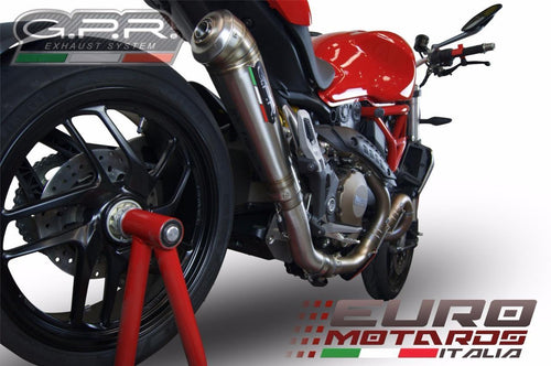 Ducati Monster 821 2015-2016 GPR Exhaust Powercone Silencer Road Legal