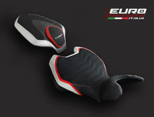 Load image into Gallery viewer, Luimoto Suede Seat Covers Front &amp; Rear For MV Agusta Turismo Veloce 800 2014-19