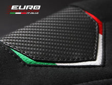 Load image into Gallery viewer, Luimoto Team Italia Suede Seat Covers Set For MV Agusta F3 675 800 2012-2018