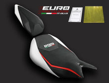 Load image into Gallery viewer, Luimoto Veloce Tec-Grip Suede Seat Covers Set Front &amp; Rear Ducati 1199 Panigale