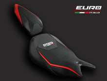 Load image into Gallery viewer, Luimoto Veloce Tec-Grip Suede Seat Covers Set Front &amp; Rear Ducati 1199 Panigale