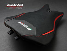 Load image into Gallery viewer, Luimoto Veloce Tec-Grip Suede Seat Covers Set Front &amp; Rear Ducati 1199 Panigale