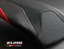 Load image into Gallery viewer, Luimoto Veloce Tec-Grip Suede Seat Covers Set Front &amp; Rear Ducati 1199 Panigale