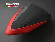 Load image into Gallery viewer, Luimoto Veloce Tec-Grip Suede Seat Covers Set Front &amp; Rear Ducati 1199 Panigale