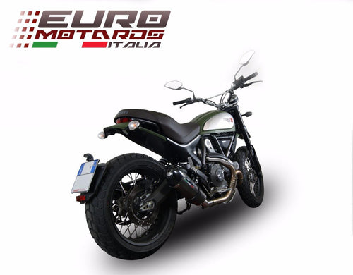 Ducati Scrambler 2014-2016 GPR Exhaust GPE CF Carbon Look Slipon Silencer Racing