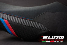 Load image into Gallery viewer, Luimoto Motorsports Tec-Grip Suede Seat Covers Set For BMW R1200RS 2015-2016