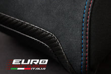 Load image into Gallery viewer, Luimoto Motorsports Tec-Grip Suede Seat Covers Set For BMW R1200RS 2015-2016