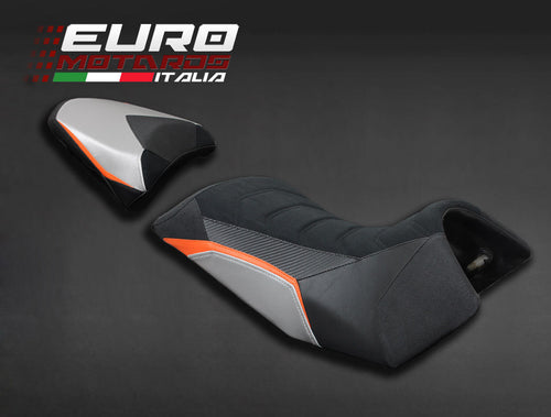 Luimoto Tec-Grip Suede Seat Covers Front & Rear New For KTM 1190 ADVENTURE 13-16