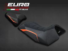 Load image into Gallery viewer, Luimoto Tec-Grip Suede Seat Covers Front &amp; Rear New For KTM 1190 ADVENTURE 13-16
