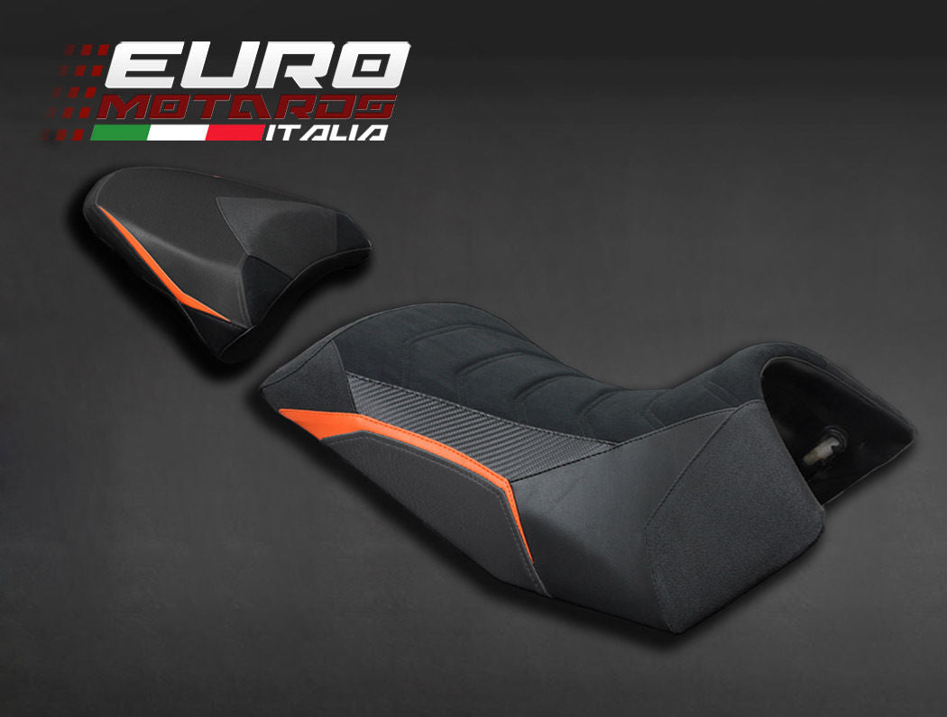 Luimoto Tec-Grip Suede Seat Covers Front & Rear New For KTM 1190 ADVENTURE 13-16
