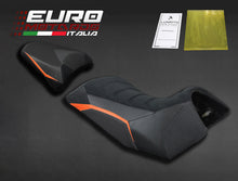 Load image into Gallery viewer, Luimoto Tec-Grip Suede Seat Covers Front &amp; Rear New For KTM 1190 ADVENTURE 13-16