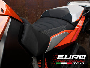 Luimoto Tec-Grip Suede Seat Covers Front & Rear New For KTM 1190 ADVENTURE 13-16