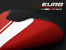 Load image into Gallery viewer, Luimoto Suede Seat Cover New For Ducati Monster 821 Stripe Edition 2014-2016