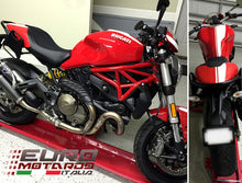 Load image into Gallery viewer, Luimoto Suede Seat Cover New For Ducati Monster 821 Stripe Edition 2014-2016
