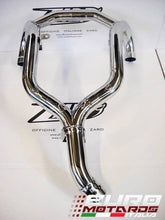 Load image into Gallery viewer, BMW R1200R 2009-2010 Zard Exhaust Steel Collectors Headers Mirror Polished +5HP