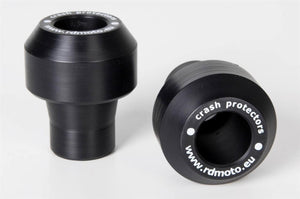 Aprilia RS4 125 2011-2023 RD Moto Crash Frame Sliders Protectors Black A9-PH01-K