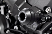 Load image into Gallery viewer, Aprilia RS4 125 2011-2023 RD Moto Crash Frame Sliders Protectors Black A9-PH01-K