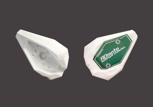 Suzuki GSX-R 750 2000-2003 RD Moto Crash Frame Sliders Protectors White S6S-SL01