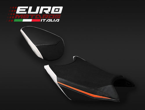 Luimoto Suede Tec-Grip Seat Covers Front and Rear New For KTM 125 Duke 2011-2016