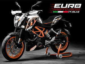 Luimoto Suede Tec-Grip Seat Covers Front and Rear New For KTM 125 Duke 2011-2016