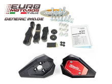 Load image into Gallery viewer, Kawasaki ER-6N 2012-2016 RD Moto Crash Frame Sliders Protectors Black K30S-SL01K