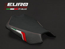 Load image into Gallery viewer, Luimoto Team Italia Suede Seat Cover Fits Comfort Seat Only Aprilia RSV4 09-19