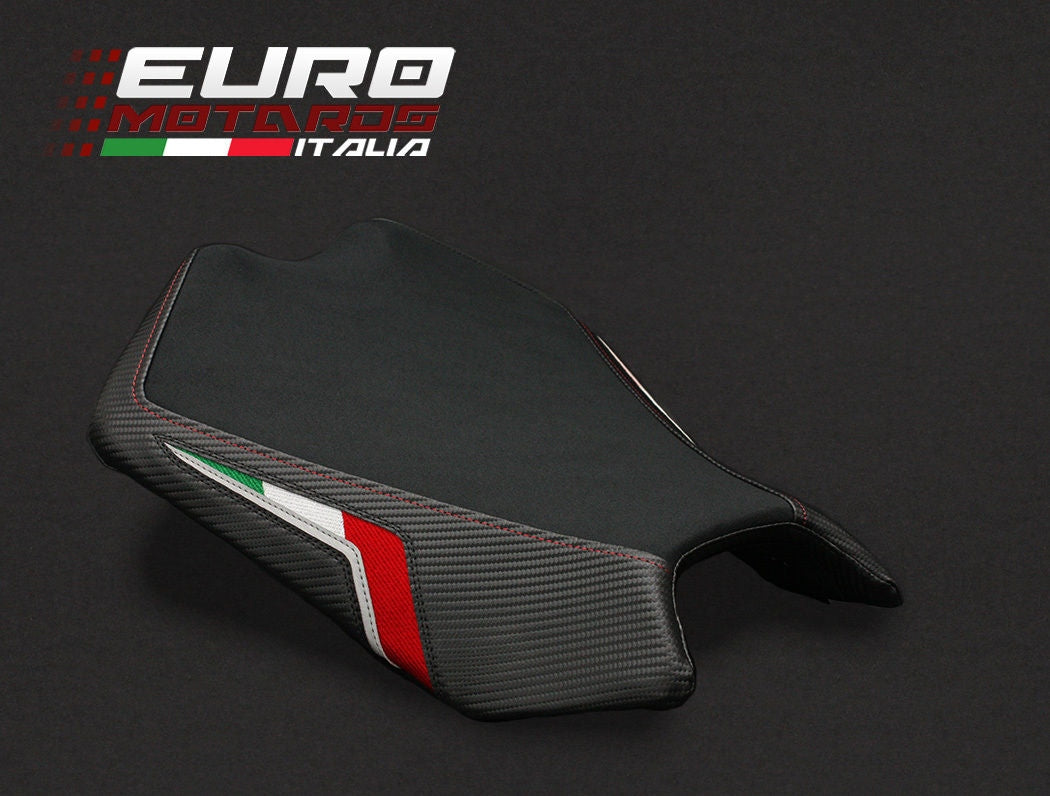 Luimoto Team Italia Suede Seat Cover Fits Comfort Seat Only Aprilia RSV4 09-19