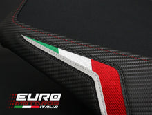 Load image into Gallery viewer, Luimoto Team Italia Suede Seat Cover Fits Comfort Seat Only Aprilia RSV4 09-19