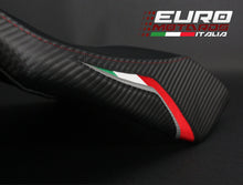 Load image into Gallery viewer, Luimoto Team Italia Suede Seat Cover Fits Comfort Seat Only Aprilia RSV4 09-19