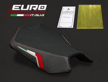 Load image into Gallery viewer, Luimoto Team Italia Suede Seat Cover Fits Comfort Seat Only Aprilia RSV4 09-19
