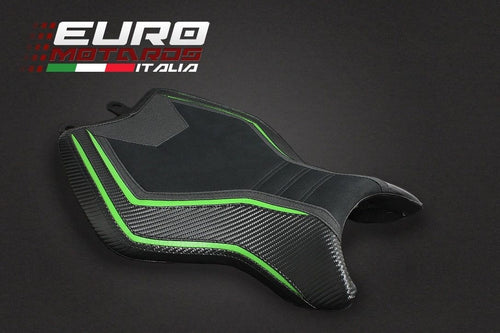 Luimoto Suede Tec-Grip Seat Cover for Rider New For Kawasaki H2 2015-2020