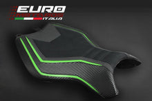 Load image into Gallery viewer, Luimoto Suede Tec-Grip Seat Cover for Rider New For Kawasaki H2 2015-2020