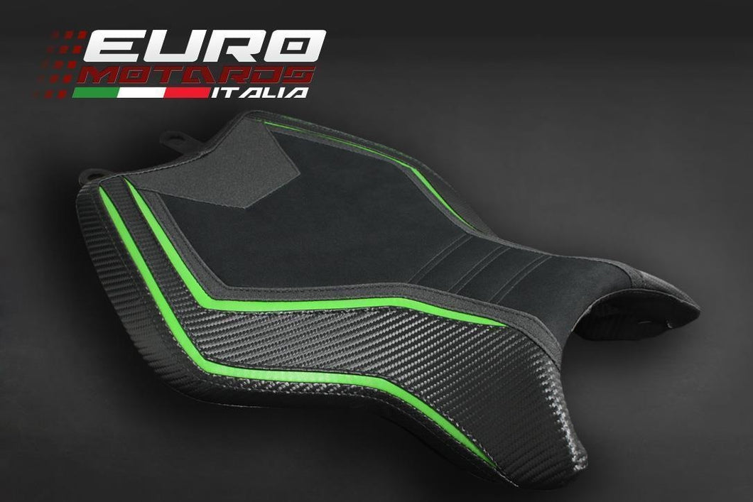 Luimoto Suede Tec-Grip Seat Cover for Rider New For Kawasaki H2 2015-2020