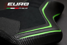Load image into Gallery viewer, Luimoto Suede Tec-Grip Seat Cover for Rider New For Kawasaki H2 2015-2020