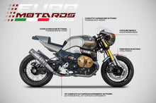 Load image into Gallery viewer, BMW RnineT R-Nine-T Zard Exhaust Titanium Full System 2in2 Dual Silencers -4.3KG
