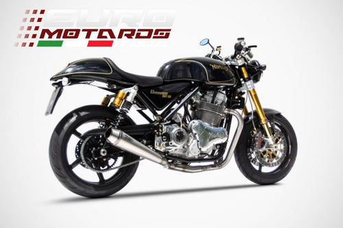 Norton Commando 961 SE Zard Exhaust Full System 2to1 Silencer With DB Killer New