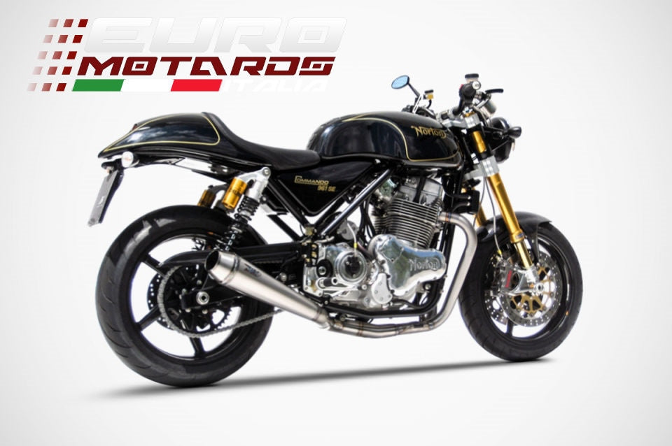 Norton Commando 961 SE Zard Exhaust Full System 2to1 Silencer With DB Killer New