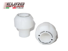 Load image into Gallery viewer, Honda CB650F 2014-2018 RD Moto Crash Frame Sliders Protectors White H44-PH01-W