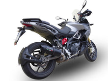 Load image into Gallery viewer, Aprilia Caponord 1200 GPR Exhaust Systems Furore Black Slipon Muffler Road Legal