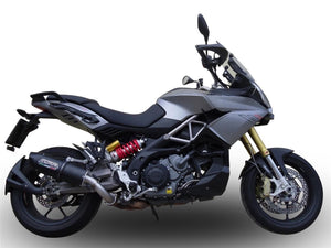 Aprilia Caponord 1200 GPR Exhaust Systems Furore Black Slipon Muffler Road Legal