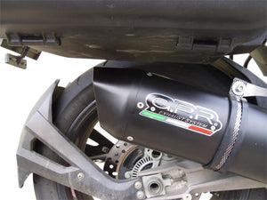 Aprilia Caponord 1200 GPR Exhaust Systems Furore Black Slipon Muffler Road Legal