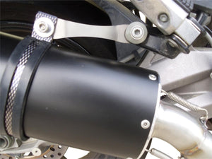 Aprilia Caponord 1200 GPR Exhaust Systems Furore Black Slipon Muffler Road Legal