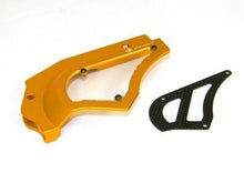 Load image into Gallery viewer, Ducabike Billet/Carbon Sprocket Cover Gold Ducati Hypermotard 821 SP/Strada