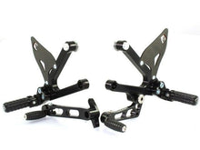 Load image into Gallery viewer, Ducabike Adjustable Rearsets Black Ducati Sport Classic 1000 Supersport 00>