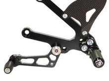 Load image into Gallery viewer, Ducabike Adjustable Rearsets Black Ducati Sport Classic 1000 Supersport 00>